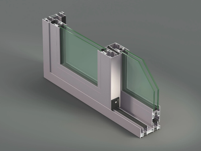 NC-S 120 STH - Aluminium thermal break window _ METRA Building